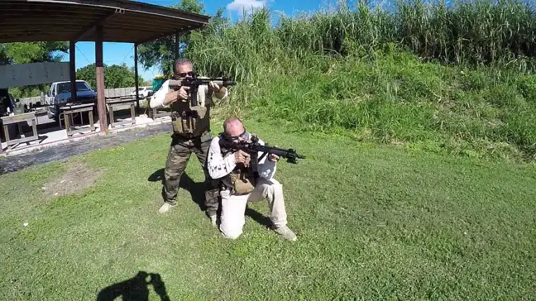 Dynamic rifle course at Tactical U