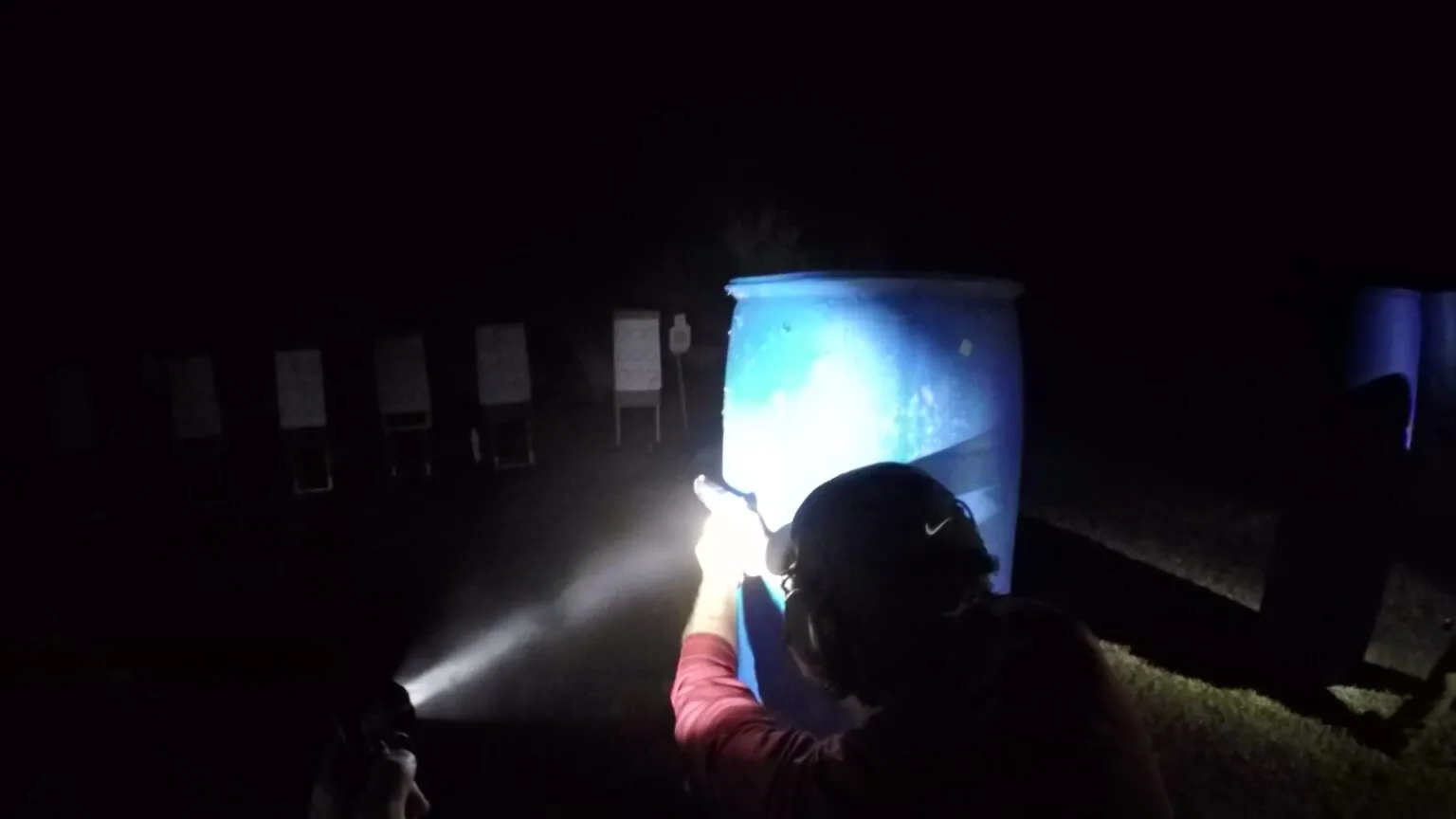 Low light gunfighting tactics