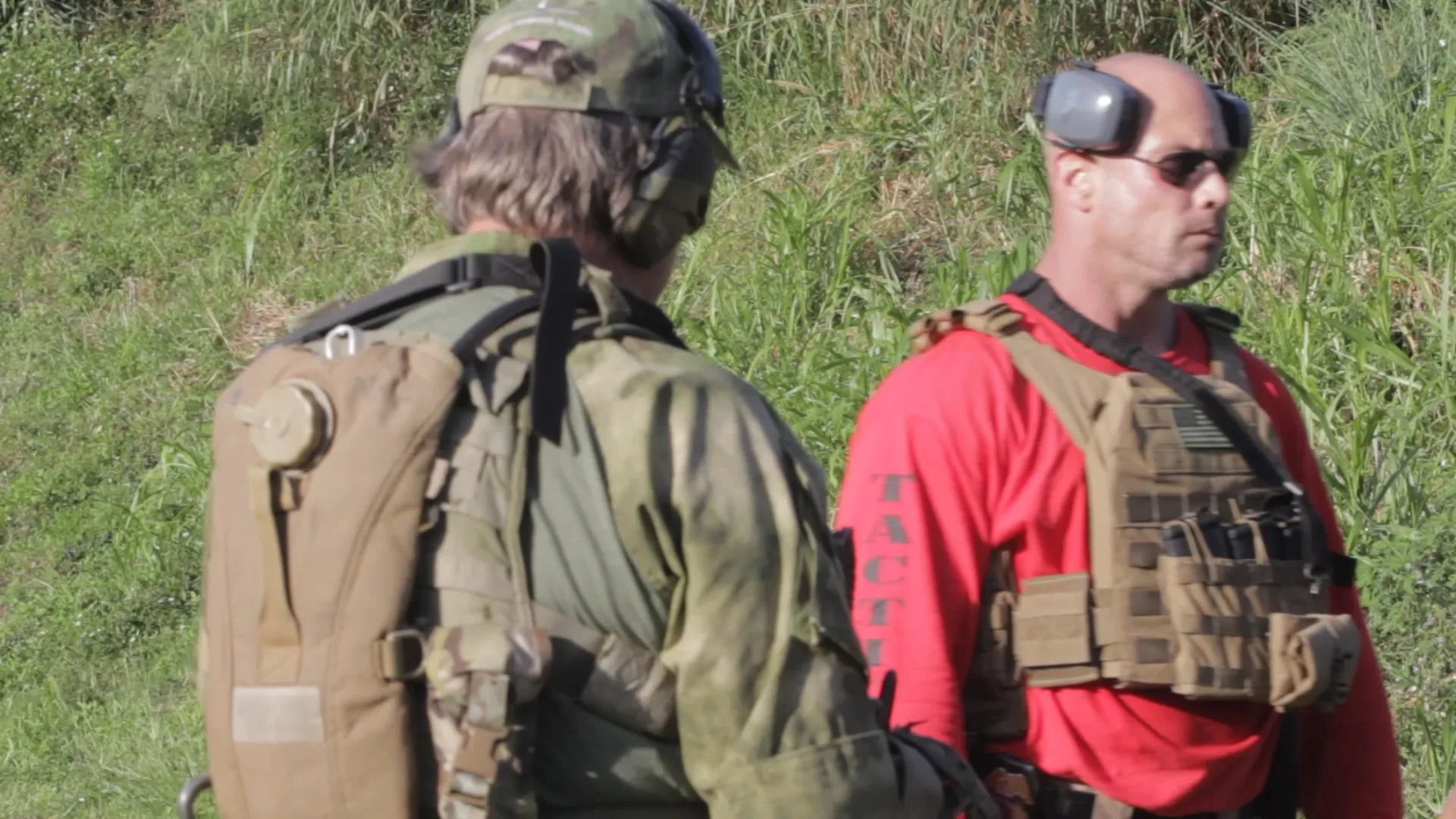 Stephen L. Cohen leading armed tactical team training at a South Florida range