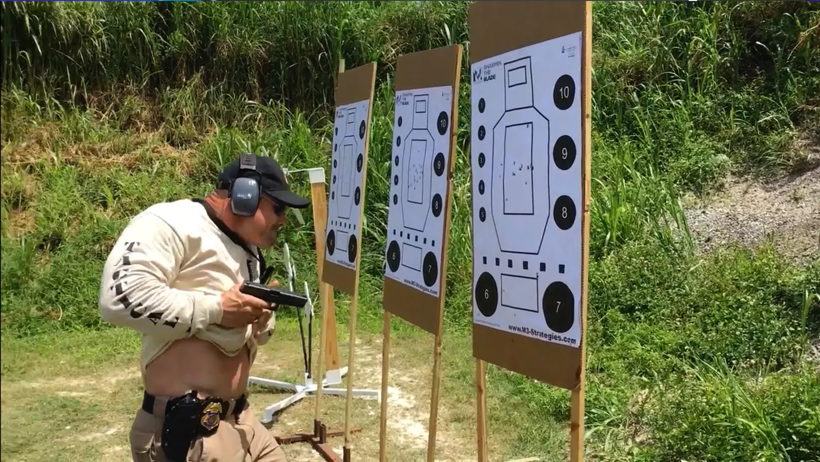 Firearm training and tactics.