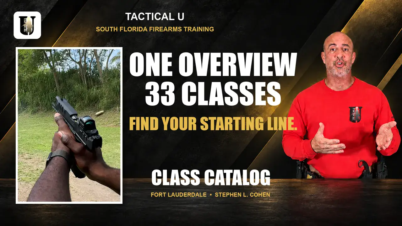One overview, 33 classes: the Tactical U catalog